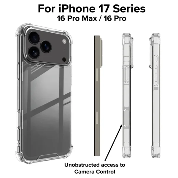 Crystal Clear Heavy Duty Protective Case