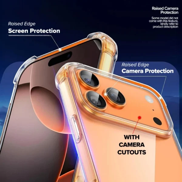 Crystal Clear Heavy Duty Protective Case