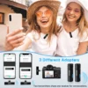 Wireless Lavalier Microphone System with Charging Case