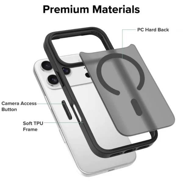 Magnetic Hybrid Shockproof Case