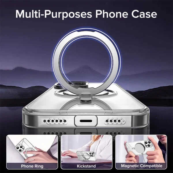 my-11134207-820l7-mfhmru3ih1jc6f Magnetic 360 Rotating Ring Stand Case
