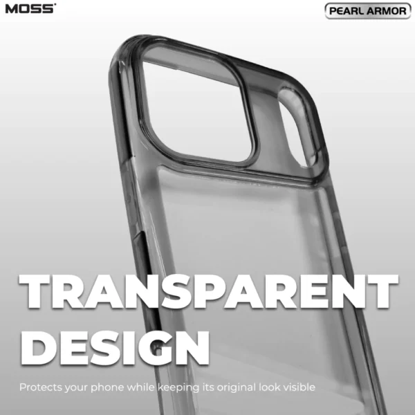 DropGuard Pearl Armor Crystal Clear Shockproof Case