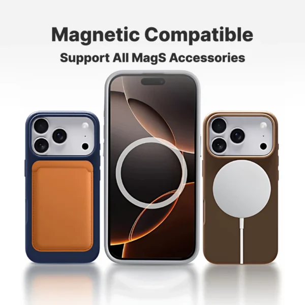 Magnetic Vegan Leather Case