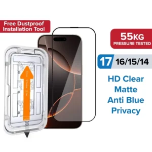 Pressure Tested Tempered Glass Screen Protector