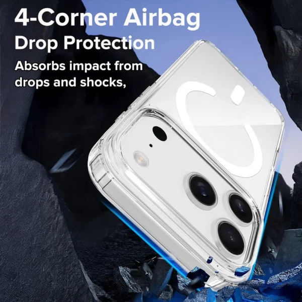 MagSafe Clear Hybrid Shockproof Case