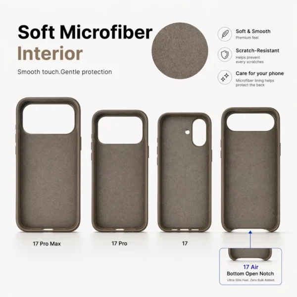 Magnetic Vegan Leather Case