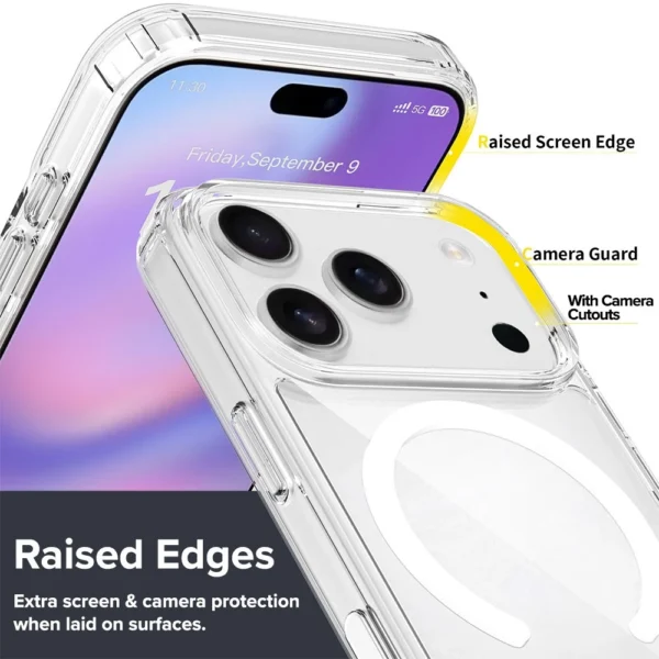 MagSafe Clear Hybrid Shockproof Case
