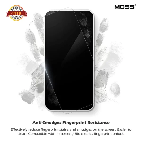 MOSS 111D Matte Tempered Glass Screen Protector