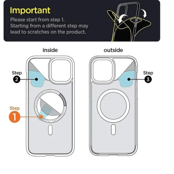 MagSafe Clear Hybrid Shockproof Case